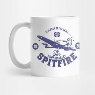 Spitfire - Defender of The Skies | WW2 Plane Mug